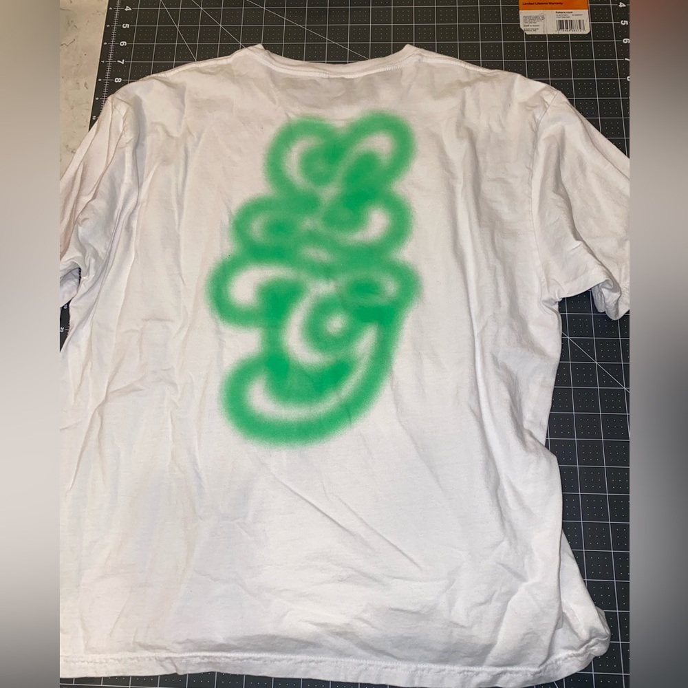 Lonely Ghost. LG back print with ghosty on the front. No flaws. New w/out tags.